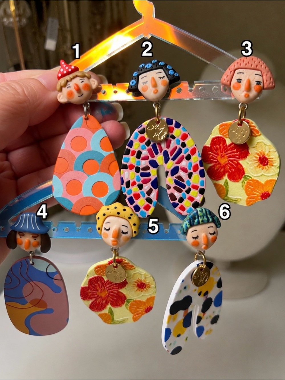 Mix & Match Whimsical Statement Earrings – Choose Your Own
